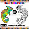 Coloring Pages Chameleon Vol. 6 – A Creative and Relaxing Adventure