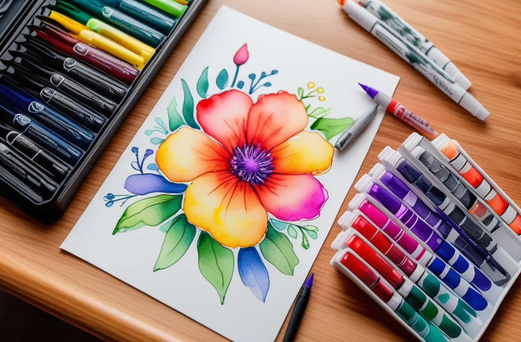 Explore the Beauty of Realistic Flower Coloring Pages-2982049436