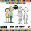 Rick and Morty Coloring Vol. 3 – More Interdimensional Fun Awaits!