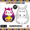 Squishmallow Coloring Sheets Vol. 6 – Endless Adorable Fun