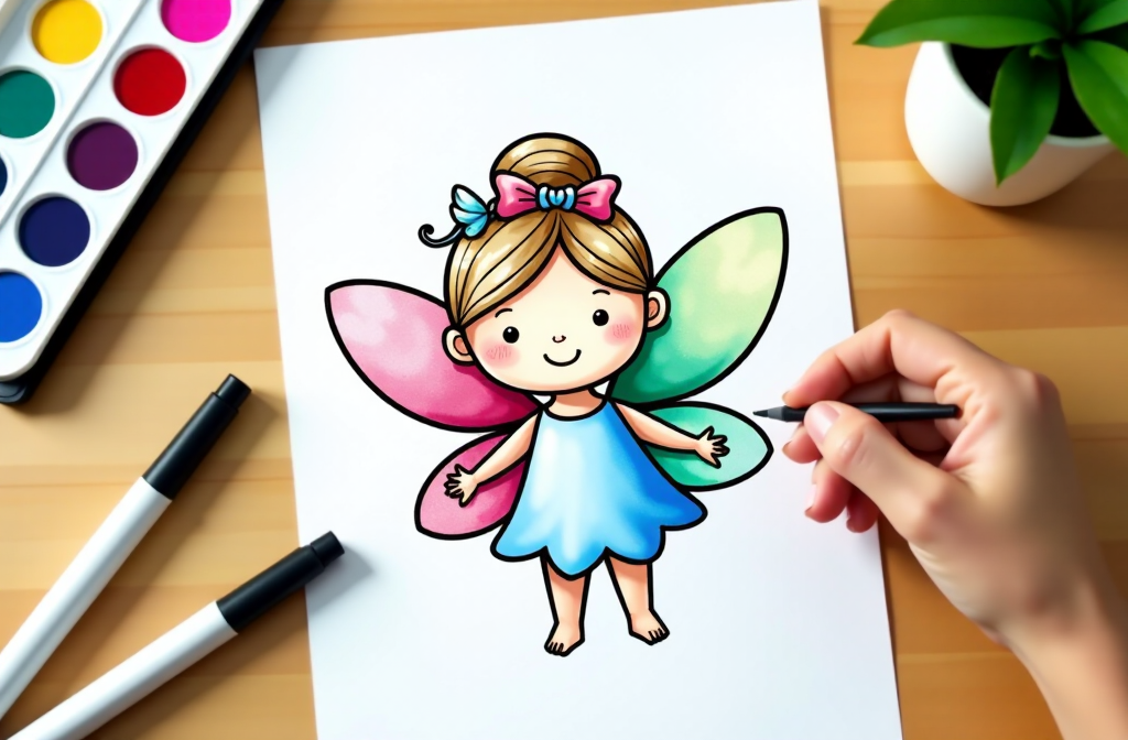 Butterfly Coloring Sheet Wings of Creativity & Fun