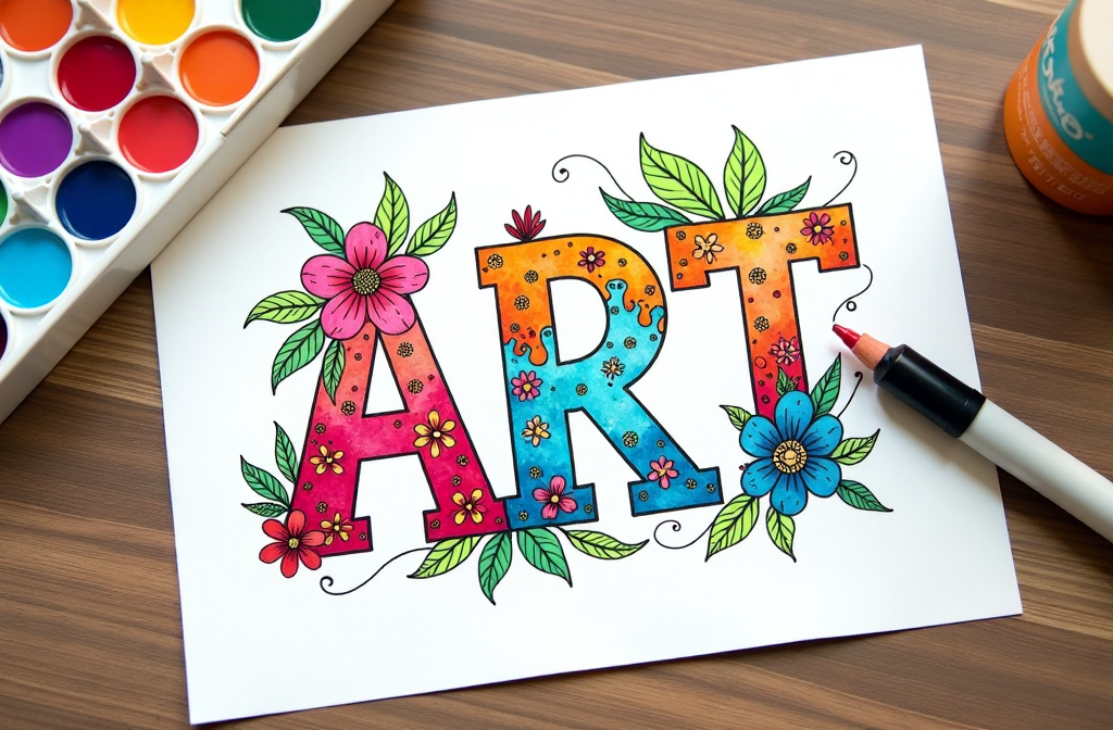 Unlock Calm & Creativity Your Guide to Art Coloring Pages