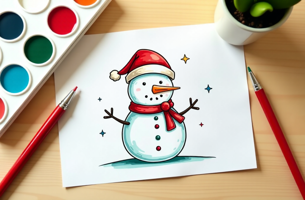 Winter Coloring Pages for All Age Cozy Fun & Creativity
