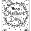 A coloring page that says 