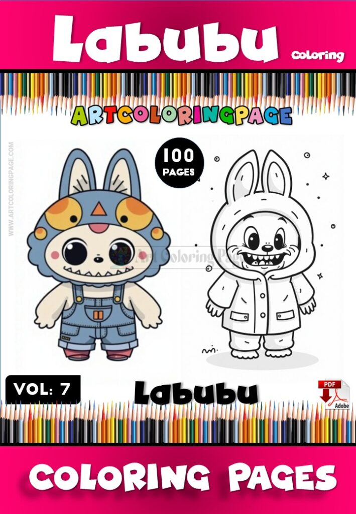 Labubu Drawing Easy for All Age Vol 7: Start Your Art Journey!