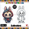 More Mischief, More Color Labubu Coloring Pages Vol 2!