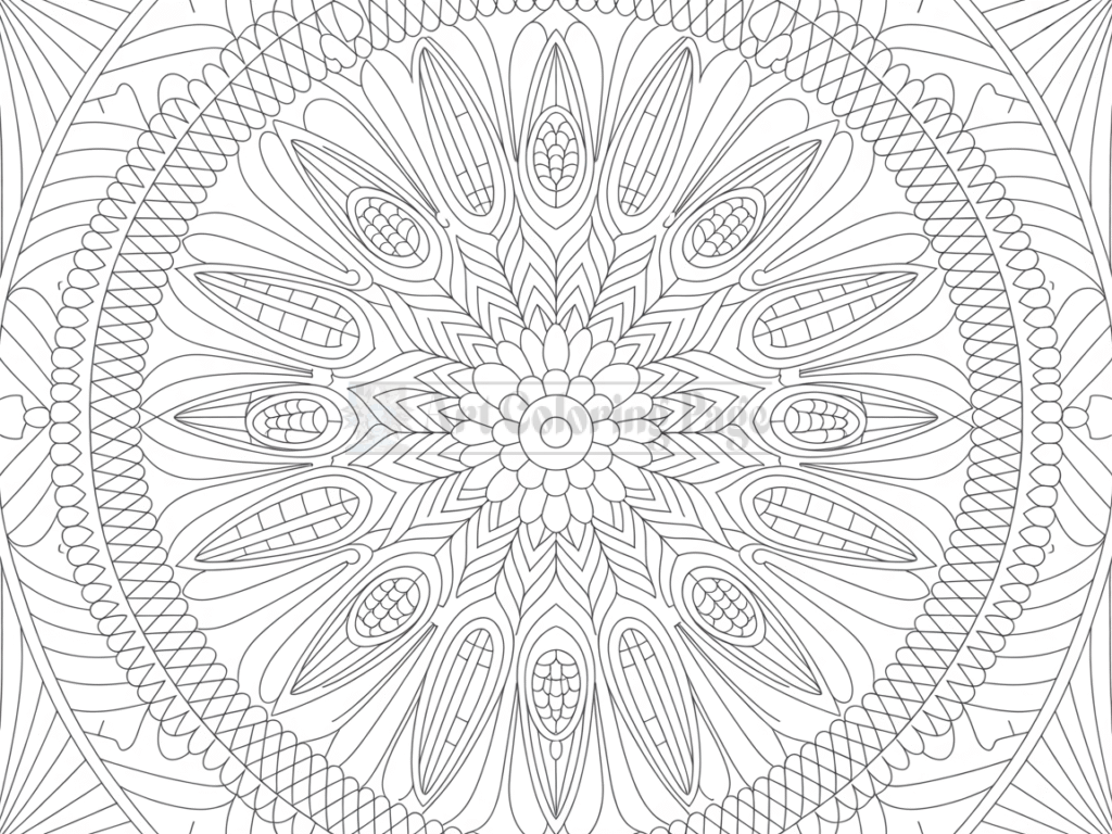 Adult Coloring Book Pages Your Gateway to Calm & Creativity