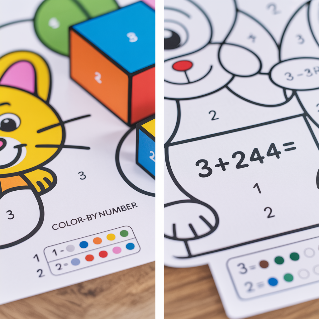 Number Coloring Pages The Fun Way to Learn Math